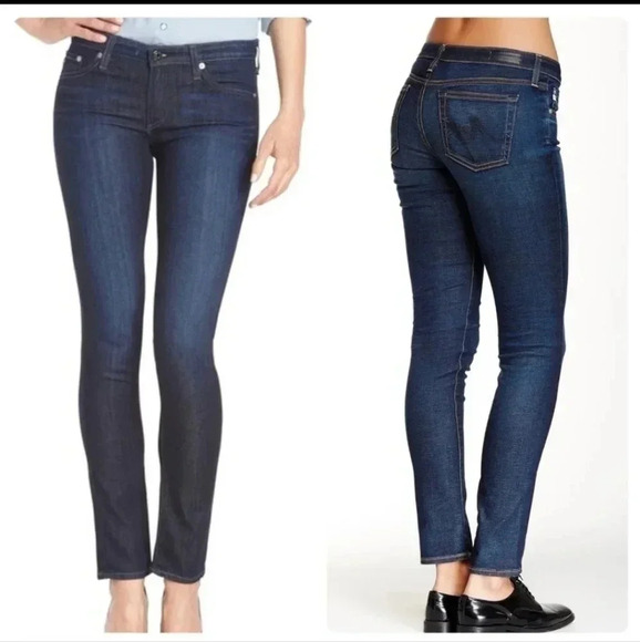 AG Adriano Goldschmied The Legging Ankle/Super Skinny Ankle Jeans - Picture 1 of 10